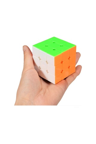 3x3 Profesyonel Neon Renkli Speed Cube Zeka Sabır Küpü