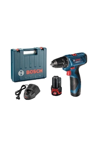 Bosch Gsr 120li Çift Akülü Delme Vidalama 1,5 Ah