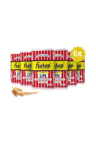 Hatap Pasta Börek ve Baklavalık Un 6 x 2 KG
