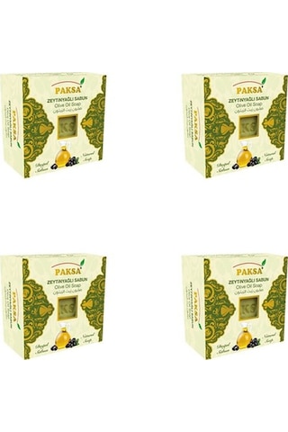 Paksa Doğal Zeytinyağlı Sabun 4 x 125 G