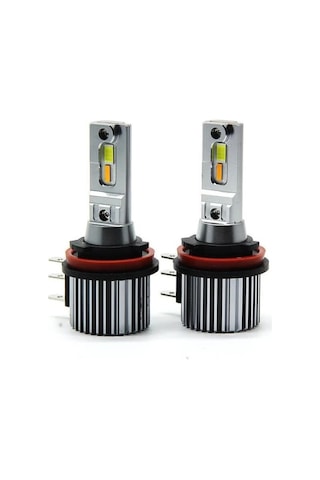Photon Ultimate H15 Turuncu Gündüz Ledli Fansız Led Ampul 6000k Beyaz Uzun Far 12v-24v
