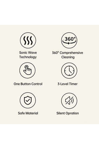 Honmex A8 Ultrasonik Gözlük Temizleyici 640ml 304 Çelik Hazne 3 Modlu Zamanlama Eğitim/laboratuvar 220-240v Avrupa Standartı