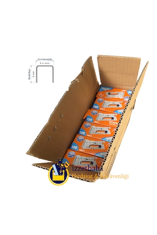 Delta 13/6 Zımba Çakma Teli 5000'li Paket 30 Paket 1 Koli