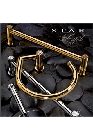 Havluluk Starlight Lisa Kristal / Altın 85540o Beyaz