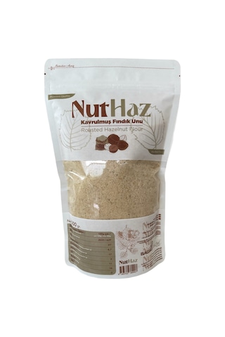 NutHaz Kavrulmuş Fındık Unu Doypack 500 G