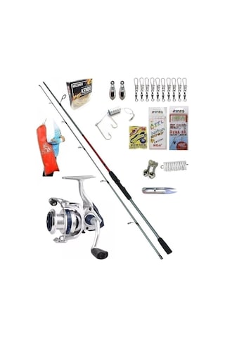 Aria-3000a Double Black 270cm 15-40gr Kıyı Spin Olta Takımı Seti