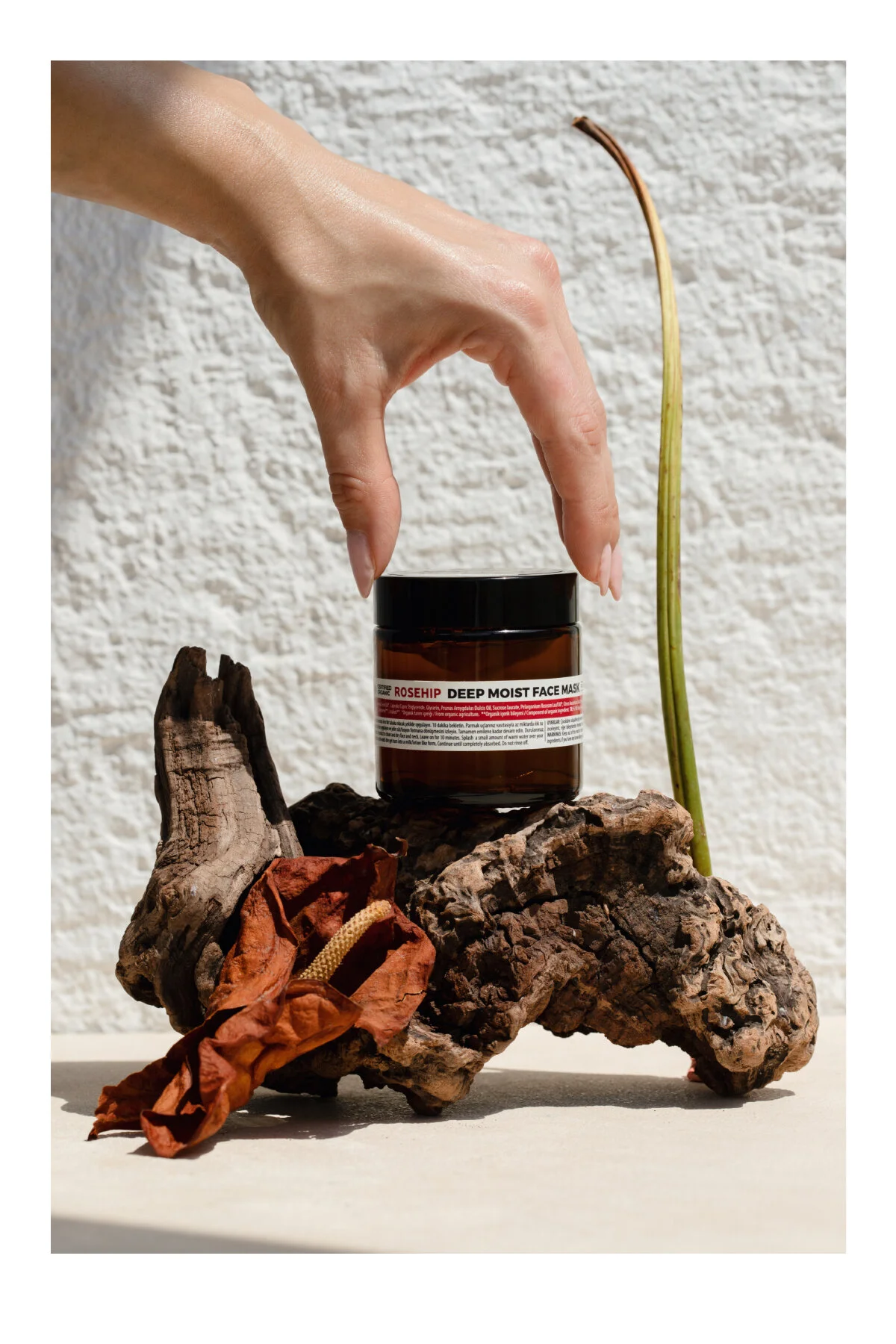 Monoibio Rosehip Organik Yüz Bakım Maskesi - Yorgun Donuk Mat Ciltler Için Derinlemesine Nemlendirme 100 Ml