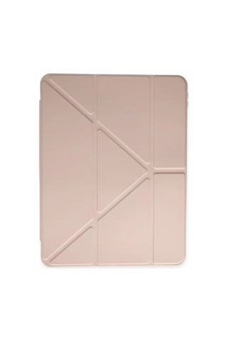 Zenviya21 Apple iPad Uyumlu 9.7 2018 Kılıf Kalemlikli Mars Tablet Kılıfı - Rose Gold Zenya785 Arka Kapak