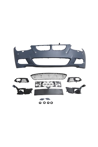 Bmw 3 Serı E92e93 07/09 Ön Tampon Sis Delikli Kapak/ızgaralı/far.yık.lı.sen.delikli Mtech