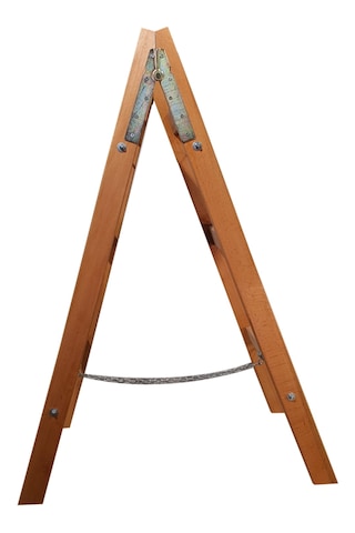 Ahşap Merdiven Vernikli 3+3 Basamaklı