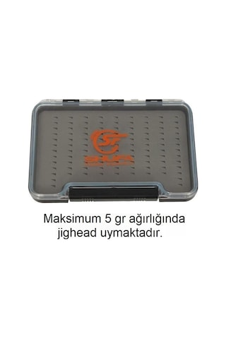 Shufa Eva Süngerli Slim Lrf Jighead Kutusu 14x9.7x1.5cm