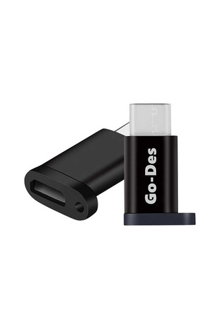 Go Des GD-CT10 Micro to Type-C Çevirici Adaptör Anahtarlık - ZORE-220325