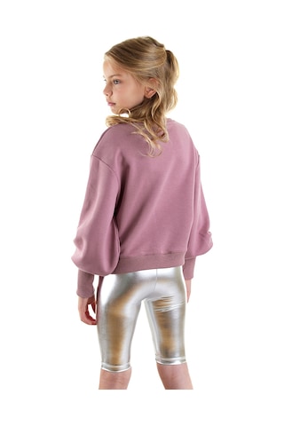 Denokids Unicorn Kız Çocuk Gül Kurusu Swetshirt Çok Renkli