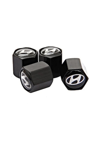 Gardenauto Hyundai Metal Paslanmaz Sibop Kapağı 4 Adet