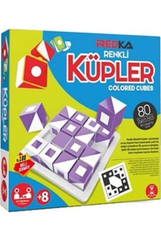 Redka Renkli Küpler Görsel Algı Geliştirme Oyunu Redka Akıl Oyunl