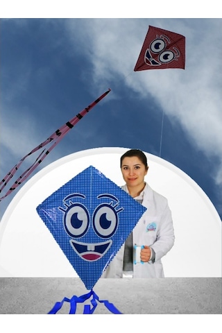 Naylon Elmas Uçurtma - Gülenyüz