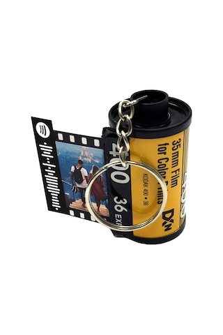 10 Fotoğraflı Foto Rulo, Foto Film, Fotorulo, Film Anahtarlık