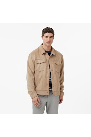 Nautıca Nautica Erkek Bej Regular Fit Süet Ceketdüzj65016t