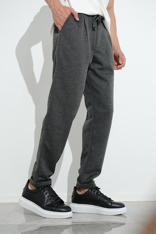 Oksit Carlino Erkek Beli Lastikli Duble Paça Pike Kumaş Erkek Jogger Pantolon 001