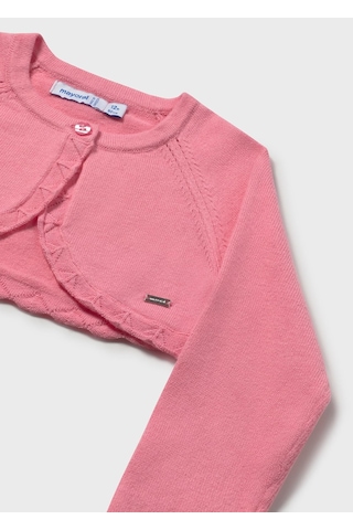 Mayoral Kız Bebek Merserize Bolero Pembe