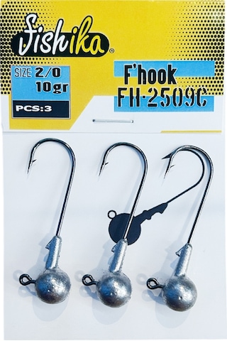 Fishika 2509 2/0 10gr Jig Head