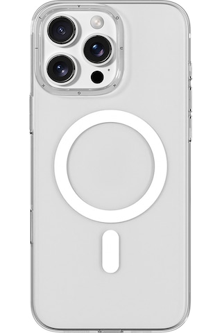 Apple Uyumlu iPhone 16 Pro Max Kılıf M-safe Şarj Özellikli Youngkit Ice Serisi Kapak Şeffaf