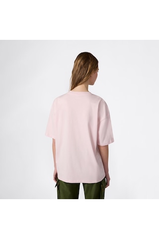Champion Ss Regular Fit Kadın Pembe T-shirt 117865 2800236