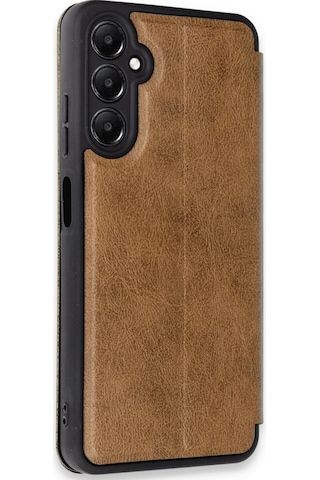 Cosmotex Newface Samsung Galaxy Uyumlu A35 5g Kılıf Flip Cover - Taba