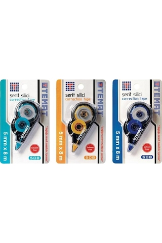 Temat Şerit Silici Daksil 5mmx8m 3 Adet (508)