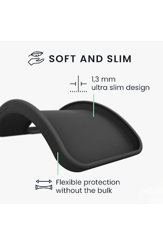 Reeder S19 Max Pro S Edge Silikon Kılıf - Pastel Renk Tonu Esnek Tam Koruma Kapak - Gri