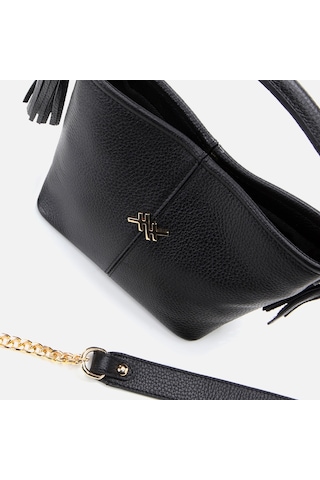 Hotiç Hakiki Deri Siyah Kadın Mini Çapraz Çanta 03cah297040a100 Siyah-black Siyah