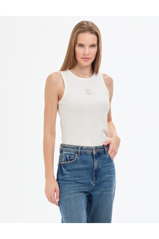 Pierre Cardin Beyaz Slim Fit Örme Bluz 50319825-vr013
