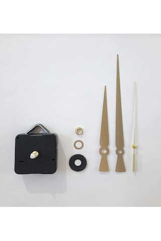 Sessiz Akar Saat  Mekanizması Askılı