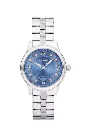 Montblanc Boheme Automatic Date 30 Mm Otomatik Saat 134341 Mavi