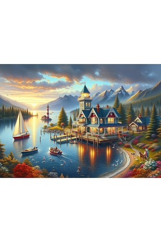 Art Puzzle Rüya Gibi Bir Akşamüzeri 1000 Parça Puzzle
