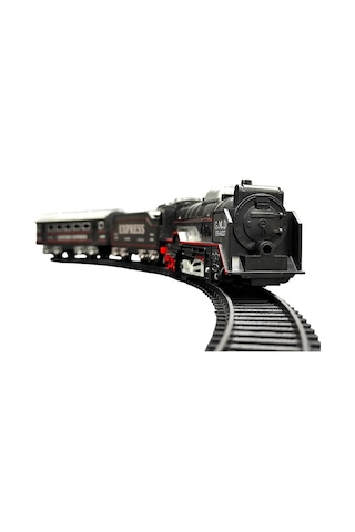 Limon Oyuncak 13 Parça Siyah Küçük Tren Seti Tl02