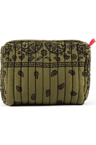 Şal Desen Kozmetik Çantası S26cnt009 Us26cnt00950 Yeşil