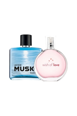 Wish Of Love Kadın Parfüm Ve Musk Marine Erkek Parfüm Paketi Diğer