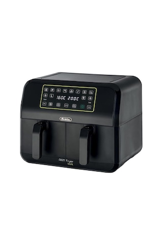Ariete Airy Fryer Dual 4623 Çift Hazneli Xxl 8 Lt 1700 W Yağsız Fritöz Teşhir