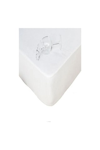 Altın Karma 60 X 120 Cm Çocuk Bebek Fitted Alez Sıvı Geçirmez Beyaz