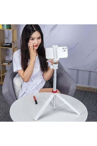 Ulanzi Mt-44 Uzatılabilir Vlog Tripod Beyaz