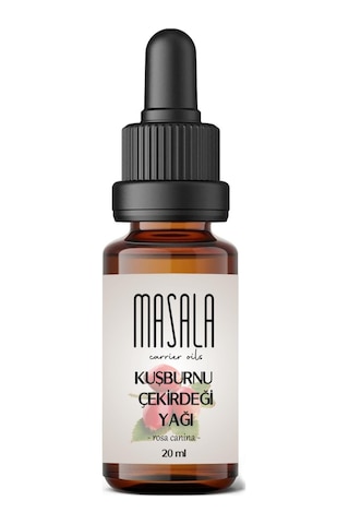 Masala Saf Kuşburnu Çekirdeği Yağı 20 ml. (Rosehip Oil) Soğuk Pres