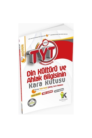2026 YKS - TYT DİN KÜLTÜRÜ ve AHLAK BİLGİSİ Kara Kutu Çıkmış Soru Bankası Konu Özetli Dijital Çözümlü