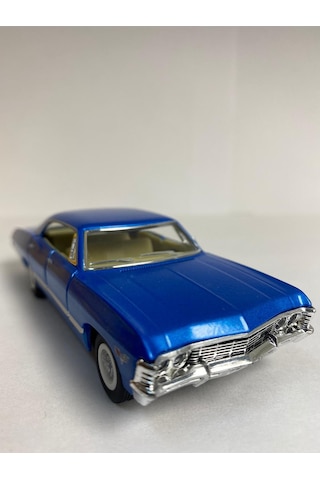 ,metal Oyuncak Araba 1957 Chevrolet Impala Çek Bırak 1:36 Ölçek 12 Cm Model Araba