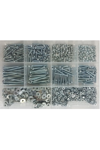 M3 Ysb Vida Set 870 Adet Vida -Somun-Pul Seti N11.28488