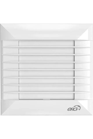 Ayas Euro 6A Otomatik Panjurlu Banyo Fanı 15 CM Beyaz