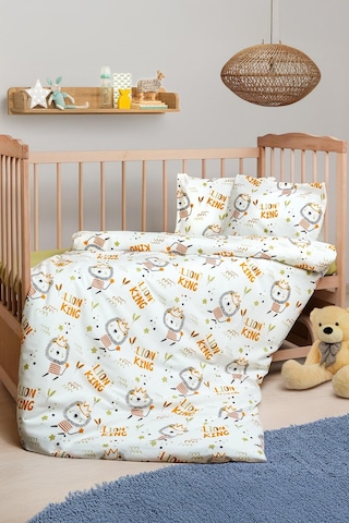 Cotton Collection Pamuk Bebek Nevresim Takımı Lion