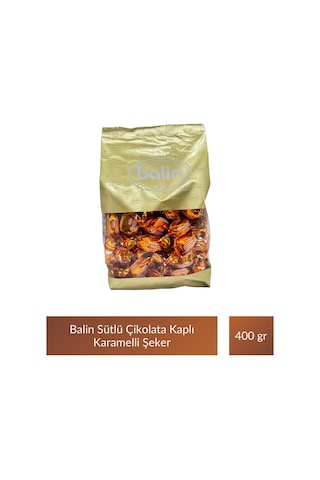 Balin Karamel Sütlü Şeker 400 Gr X 6 Adet
