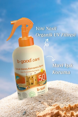 B-Good Çocuk Güneş Koruyucu Sprey SPF50+ 150 ML