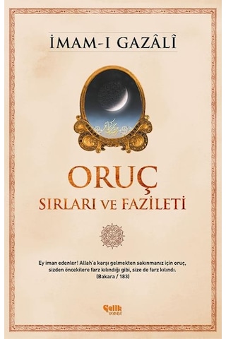 Çelik Yayınevi Oruç Sırları Ve Fazileti - İmam-ı Gazali Çelik Yayınevi Oruç Sırları Ve Fazileti - İmam-ı Gazali